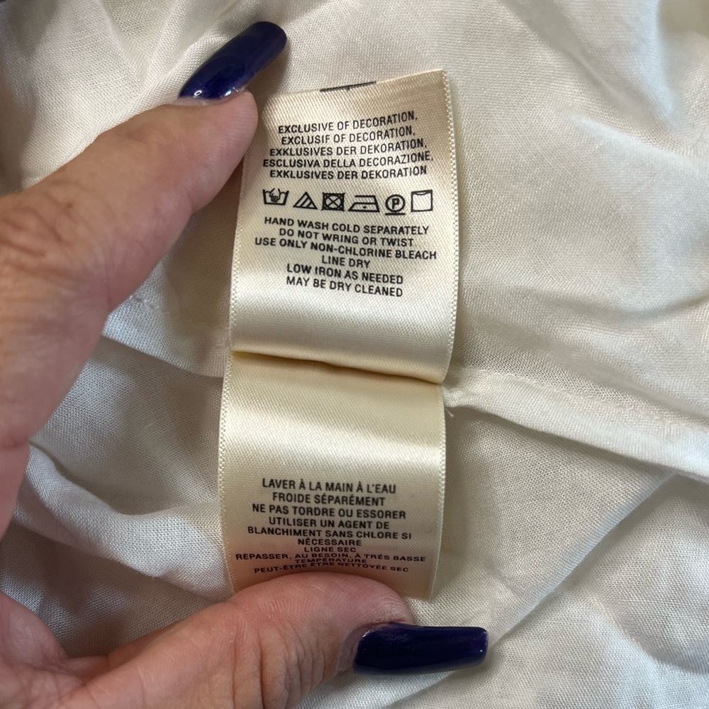 EUC HOLDING HORSES Magnolia White Lace Mini Dress - Picture 10 of 10